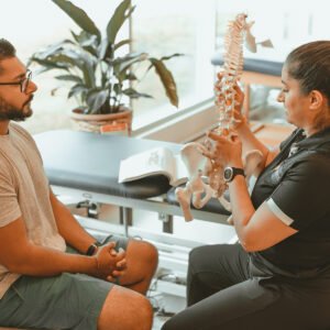 Home physiotherapy consultation