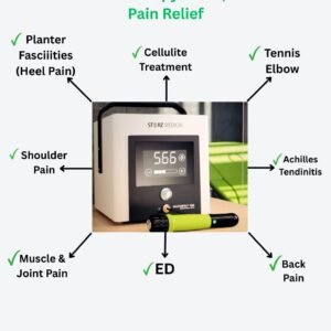 Home shockwave therapy pain management